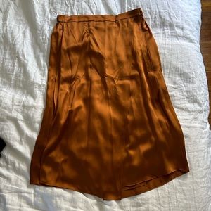 Vince silk skirt